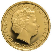 2008 Tenth Ounce Proof Britannia Gold Coin