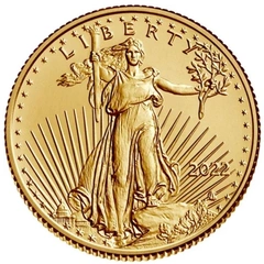 2022 1/10 troy ounce gouden American Eagle munt