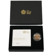 Gouden Sovereign - Briljant ongecirculeerd 2020 (box)