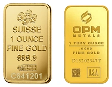1oz Gold Bars (Pre Owned)