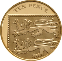 Gold Proof 2015 Fifth Circulating UK Coinage Portrait Set
