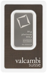 50 gram platinabaren