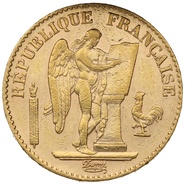 1895 20 French Francs - Guardian Angel - A
