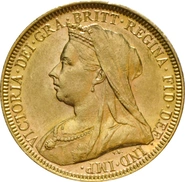 Sovereign - Victoria, Oud Gesluierde Portret