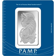100 gram zilverbaar - PAMP Suisse