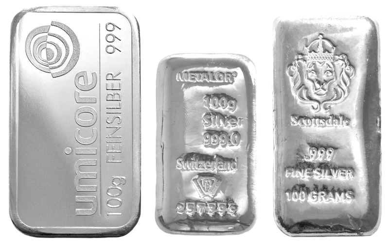 100 gram zilverbaar - Beste waarde