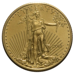 2011 1/10 troy ounce gouden American Eagle munt