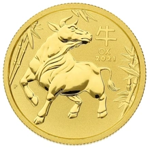 Best Value - Perth Mint Lunar Quarter Ounce Gold Coin