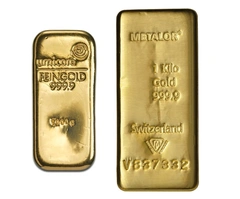 1 kilogram goudbaar beste waarde nieuw