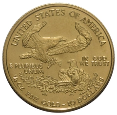 1993 1/4 troy ounce gouden American Eagle munt