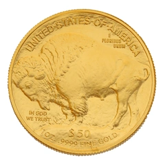 2022 1 troy ounce gouden American Buffalo munt