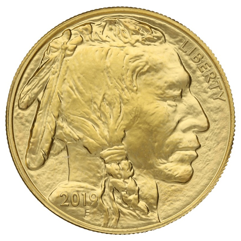 1 troy ounce gouden Buffalo munt - 2019