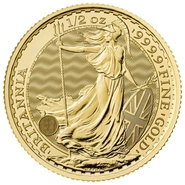1/2 troy ounce gouden Britannia munt - Beste waarde