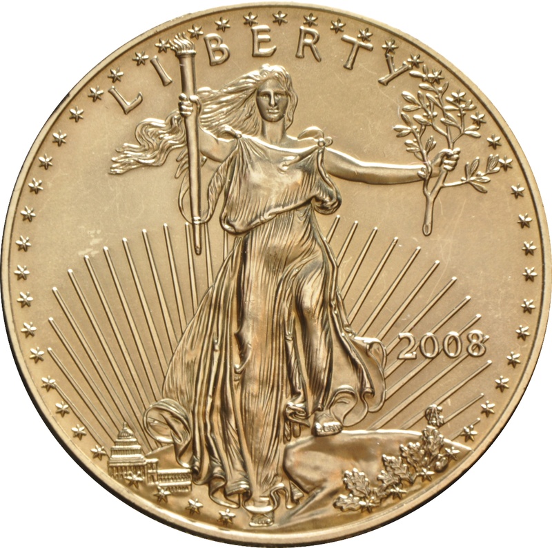 2008 1oz American Eagle Gold Coin