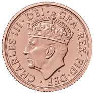 2023 £2 Twee Pond Gouden Munt (Dubbele Sovereign)
