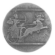 2020 Chariot of War 5 Ounce Zilveren Munt