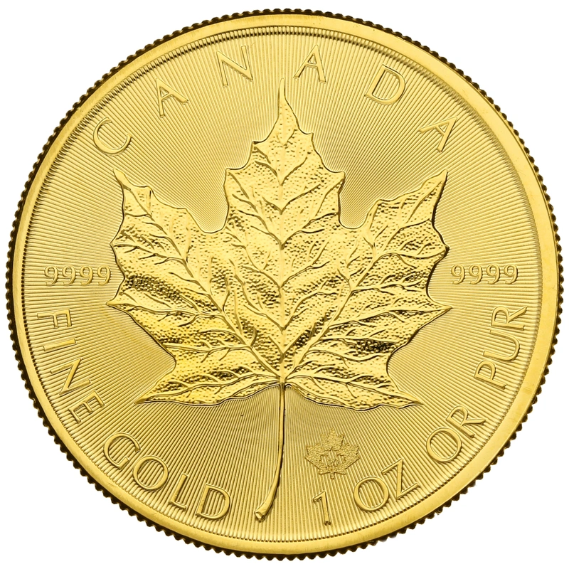 1 troy ounce gouden Maple Leaf munt - 2020