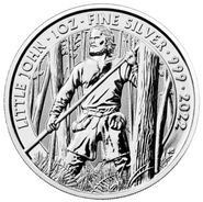 2022 Little John & Myths & Legends 1ons Zilveren Munt