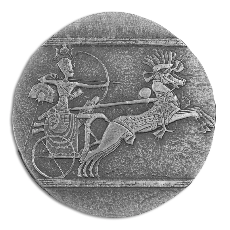 2020 Chariot of War 5 Ounce Zilveren Munt