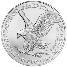 2024 1 Ons American Eagle Zilveren Munt