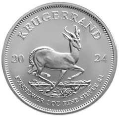 2024 1 troy ounce zilveren Krugerrand munt