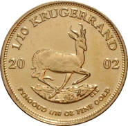 2002 Tenth Ounce Krugerrand
