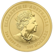 1 troy ounce gouden Lunar munt - Muis - 2020