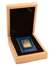 Medium Oak Gift Box - Single Minted Bars