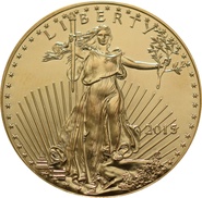 1 ounce Amerikaanse Eagle munten