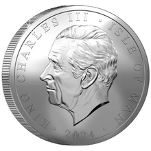 2024 Zilveren 1oz Engelenmunt van het eiland Man