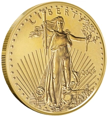 2026 1/4 troy ounce gouden American Eagle munt