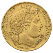 10 French Francs - Ceres
