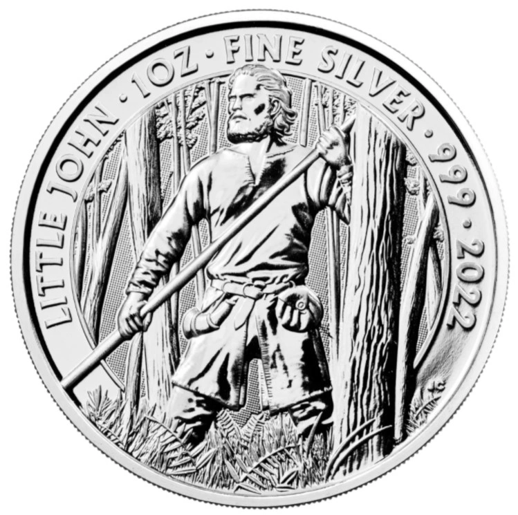 2022 Little John & Myths & Legends 1ons Zilveren Munt