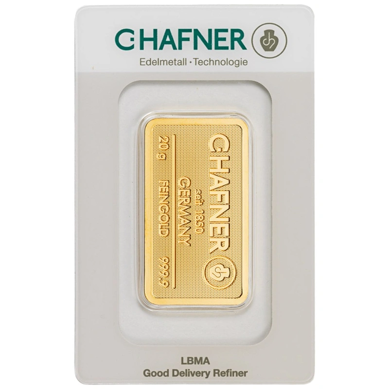 20g C. Hafner Goudbaar