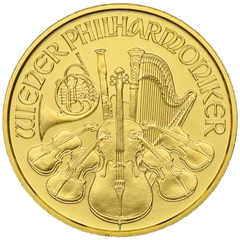 2020 Tenth Ounce Austrian Gold Philharmonic Coin