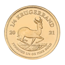 1/4 troy ounce gouden Krugerrand munt - 2021