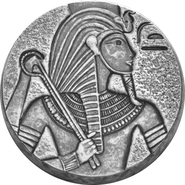 2016 King Tut 5-Ons Zilveren Munt