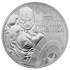 Zilveren Marvel munten