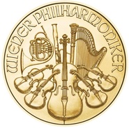 2023 Halve Ons Oostenrijkse Gouden Philharmonic Munt