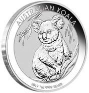 1 troy ounce zilveren Koala munt - 2019