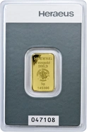 5 gram goudbaar - Heraeus