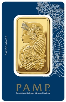 5 Tola Gouden Bar PAMP Vrouwe Fortuna