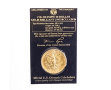 American Gold Eagle $10 1984 L.A. Olympics - Brilliant Uncirculated Boxed