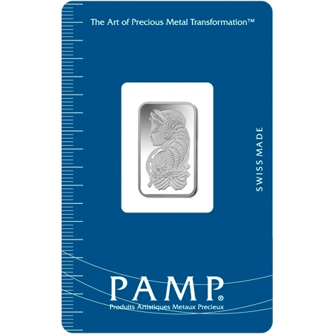 5 gram zilverbaar- PAMP Suisse