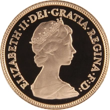 Gold Proof 1984 Half Sovereign Boxed