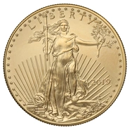 1 troy ounce gouden Eagle munt - 2019