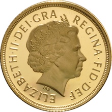 2007 Gold Sovereign - Elizabeth II Fourth head - Proof No box