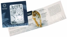 10oz Zilveren Bar PAMP Koninklijke Bengaalse Tijger