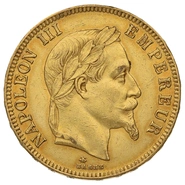 100 Franse Francs - Laureate Head