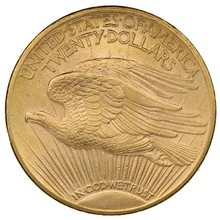 1922 $20 Double Eagle St Gaudens Gold coin Philadelphia